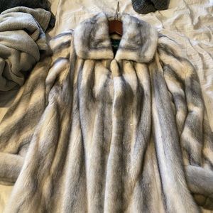 David Green Sapphire Mink Coat